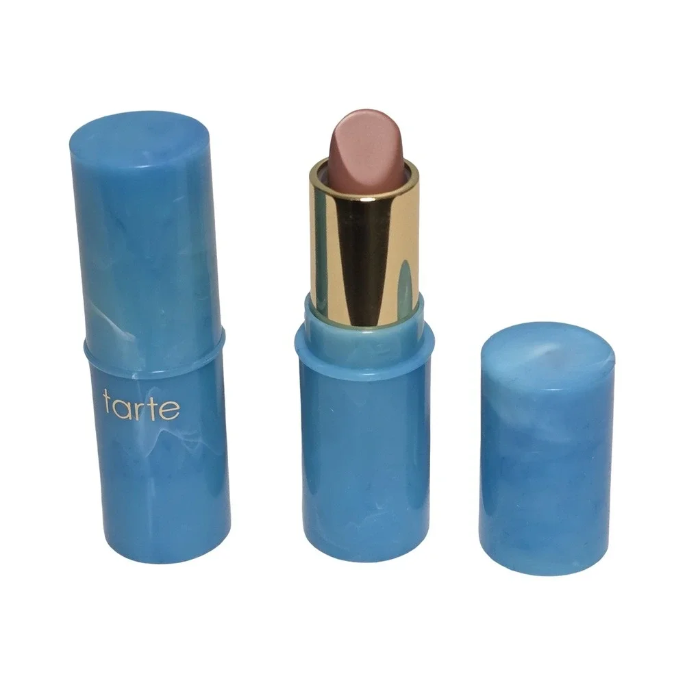 Tarte Color Splash Lipstick Set of 2 Beach Babe Pinky Nude Travel Size Mini 1.0g